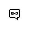 الانكليزية فقط